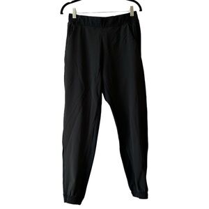 Athleta Textured Brooklyn Jogger Black Size 6